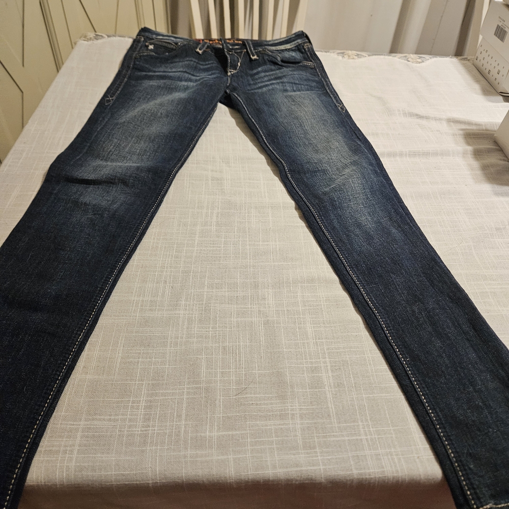 ROCK BY ROCK REVIVAL USED EXCELLENT CONDITION W 28 INSEAM 32 STRESSED Low Rise